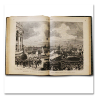 Le Monde illustré tome XLII, 1er semestre 1878 : Exposition universelle à Paris journal, monde illustré, relié, 1878, exposition universelle, paris, champ-de-mars, revue, ancien