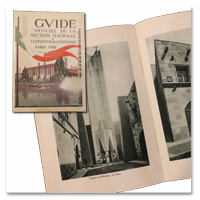 guide officiel de la section italienne à l'exposition coloniale, Paris 1931. De Rosa. Nombreuses photographies à pleine page guide officiel, section italienne, exposition coloniale, paris, 1931, italie, photographies, pavillon, bois de vincennes