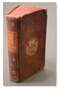 Almanach de Paris, première partie, contenant la demeure, les noms et qualités des personnes de condition, etc. Paris, Lesclapart, 1787 almanach, paris, ancien, lesclapart, 1787, reliure, armes, marquis de la grange, gens du monde