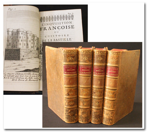 paris, histoire, renneville, bastille, 1719, inquisition francoise, prison, deuxieme edition, supplement, amsterdam