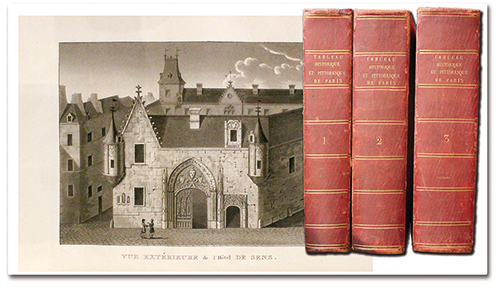 J.-B. de Saint-Victor. Tableau historique et pittoresque de Paris, depuis les Gaulois jusqu’à nos jours. Edition originale 1808-1809 paris hist 19e st victor 1808 b