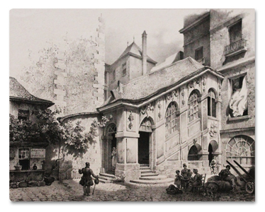 turpin de crisse, souvenirs vieux paris, duc bordeaux, lithographie, lemercier, 1833, pre-originale, paris, illustration