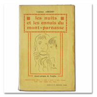 lucien aressy, nuits, ennuis, montparnasse, paris, jouve, 1929, edition originale, foujita