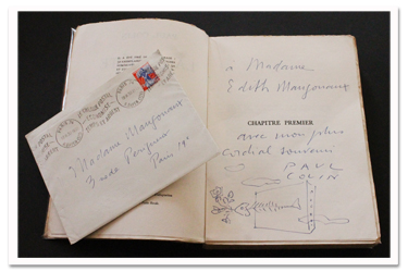 paul colin, la croute, table ronde, 1957, edition originale, envoi autographe, dedicace, souvenirs