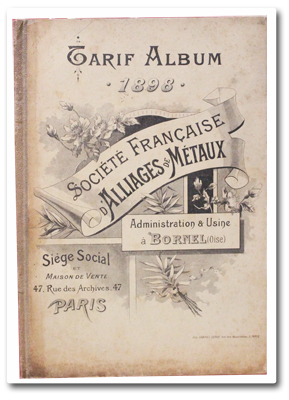 tarif album, catalogue, manufacture, couverts, orfevrerie argentee, metal lux, 1898, gabriel gerbe, hotels, restaurants